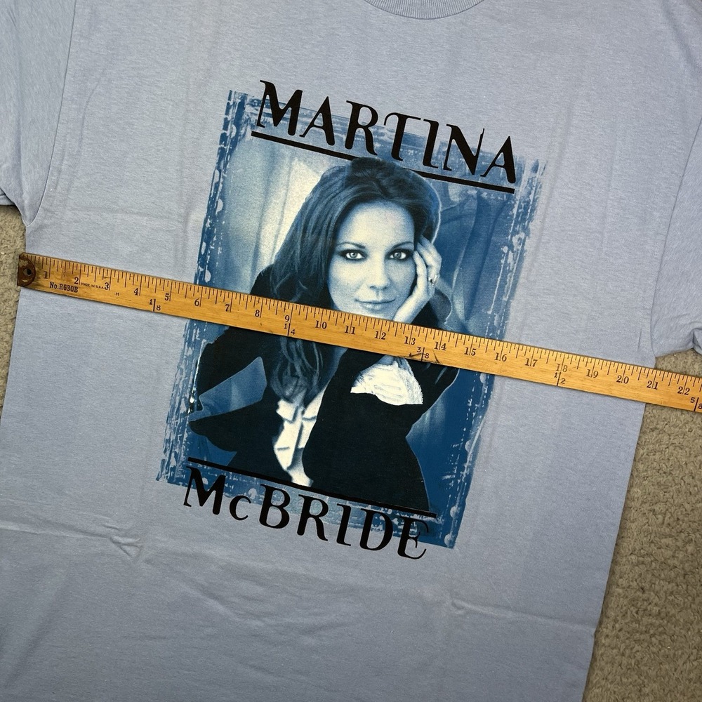 Vintage 2003 Martina McBride Country Music Tour Graphic T-Shirt Adult Size L - Picture 7 of 7